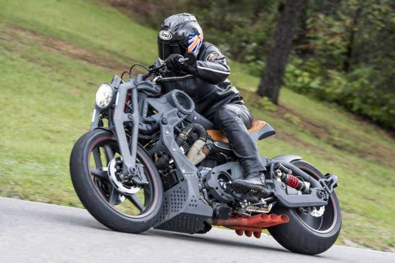 The FA-13 Combat Bomber by Confederate motorcycles