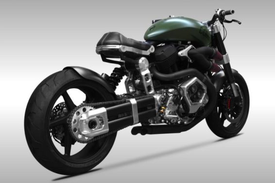 X-132 Hellcat Combat by Confederate Motorcycles