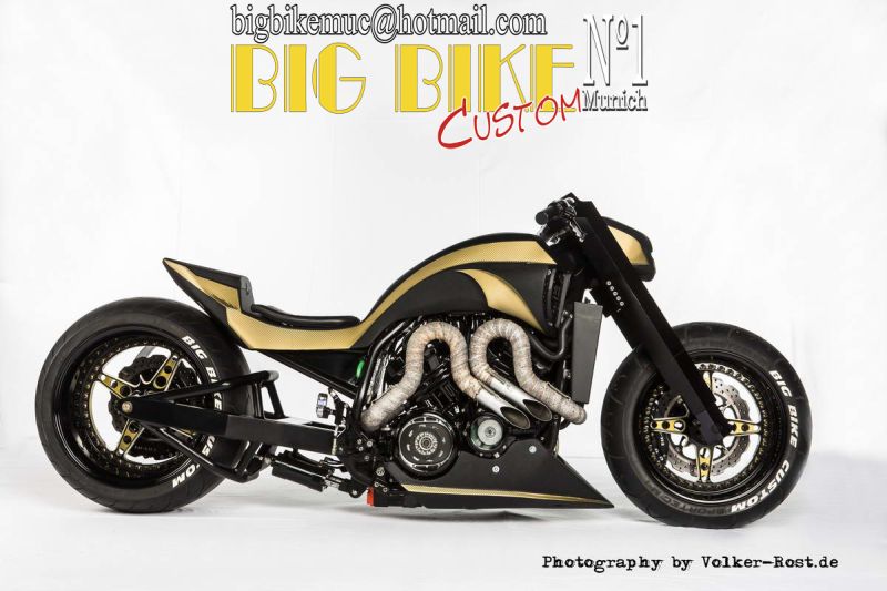 Yamaha VMax Streetfighter Volker by Big Bike Custom