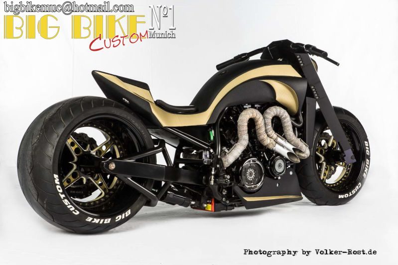 Yamaha VMax Streetfighter Volker by Big Bike Custom 5