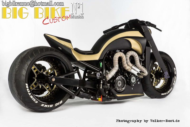 Yamaha VMax Streetfighter Volker by Big Bike Custom