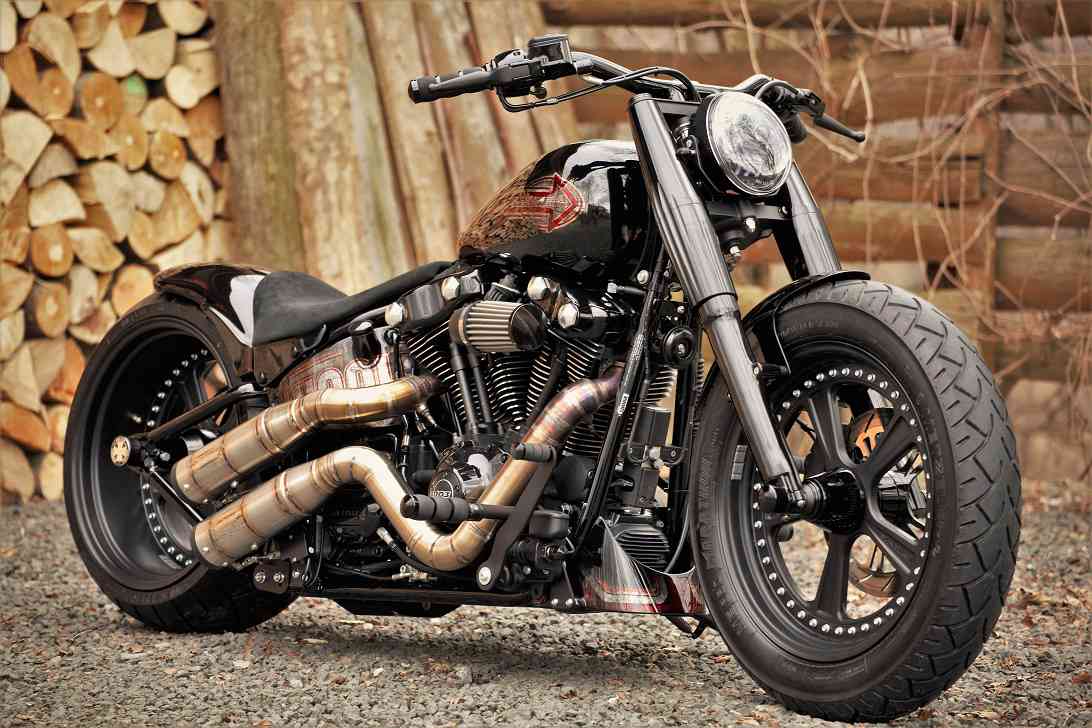 Harley-Davidson FLSTF Fat Boy “Hooligan” by BT Choppers
