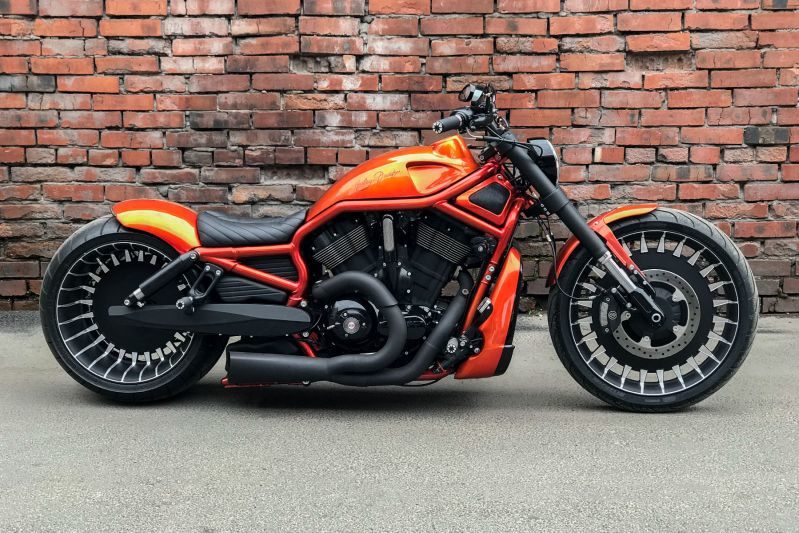 Harley-Davidson V-Rod Orange by box39 7