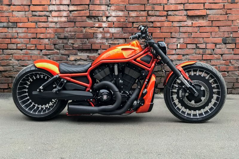 Harley-Davidson Night Rod ‘Orange’ by Box39