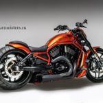 Harley-Davidson Night Rod Orange by Burmeisters