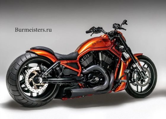 Harley-Davidson Night Rod Orange by Burmeisters