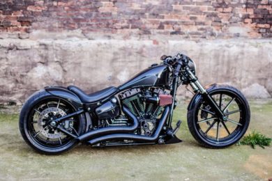 Harley-Davidson Softail Breakout 'Darkliner' by Nine Hills Motorcycles