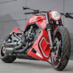 harley-Davidson v-rod muscle red rb machine