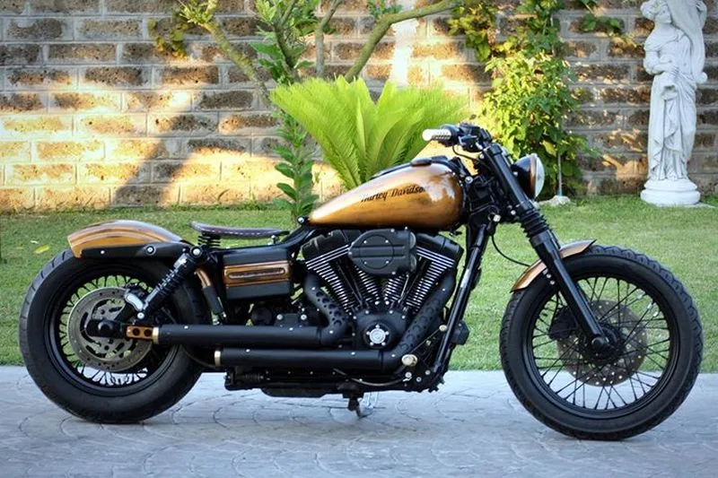 Harley-Davidson Dyna Street Bob Bobber by Kustom Kio