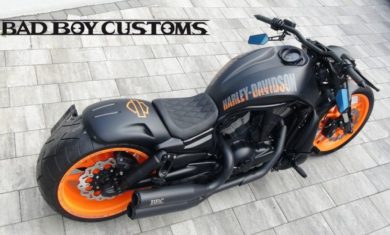Harley Davidson Night Rod Custom Bike by Bad Boy Customs