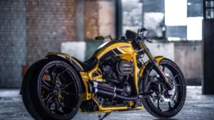 Harley-Davidson Softail Dragster ‘Silverstone’ by Thunderbike