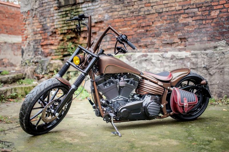 Softail Rocker Ape Hanger "Obsession" by Nine Hills Motorcycles