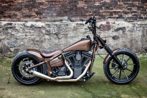 Softail Rocker Ape Hanger 'Obsession' by Nine Hills Motorcycles