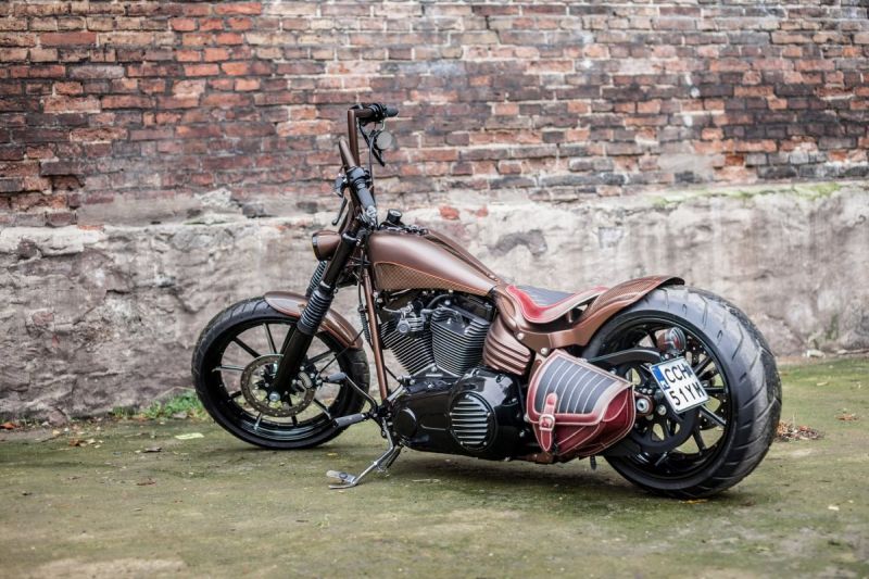 Softail Rocker Ape Hanger "Obsession" by Nine Hills Motorcycles.