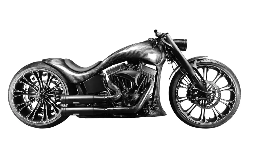 Harley Davidson Softail Slim 'Carbon' by GAZ Custom