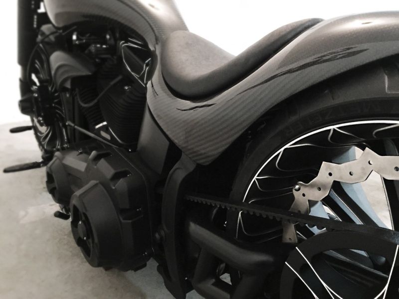 Harley Davidson Softail Slim Carbon by Gaz Custom