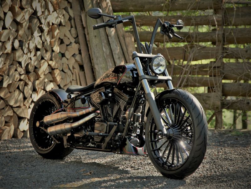 Harley-Davidson Softail by bt choppers
