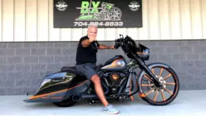 Harley-Davidson Street Glide bagger custom by The Bike Exchange