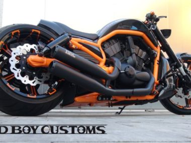 Harley Davidson V-Rod Custom Bike Carbon 5 by Bad Boy Customs 0