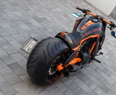 Harley Davidson V-Rod Custom Bike Carbon 5 by Bad Boy Customs 7