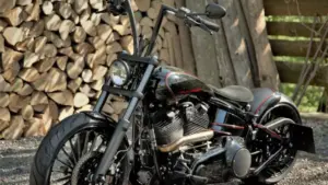 Softail Ape Hanger Bobber ‘OutLaw’ by BT Choppers