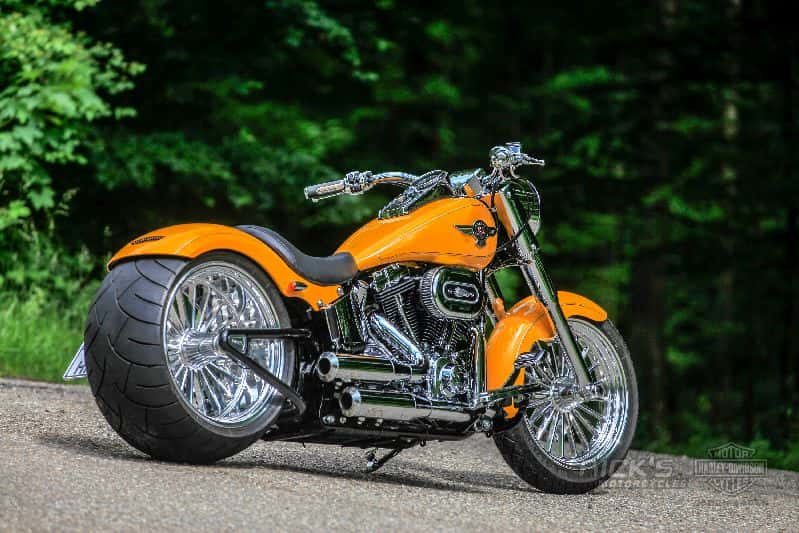Harley Davidson Softail Fat Boy Custom by Rick's motorcycles Review