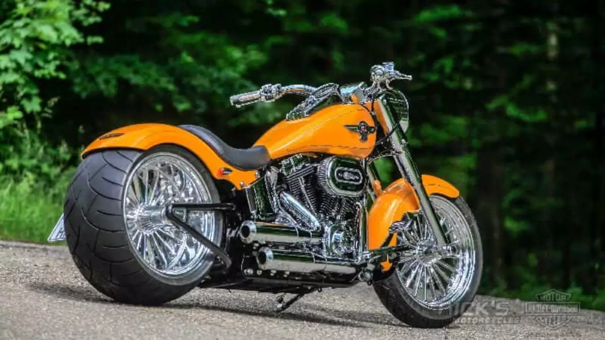Harley Davidson Softail Fat Boy Custom by Rick's motorcycles