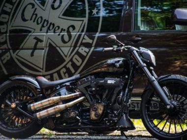 Harley-Davidson Softail big tire h1 by BTChoppers 1-min