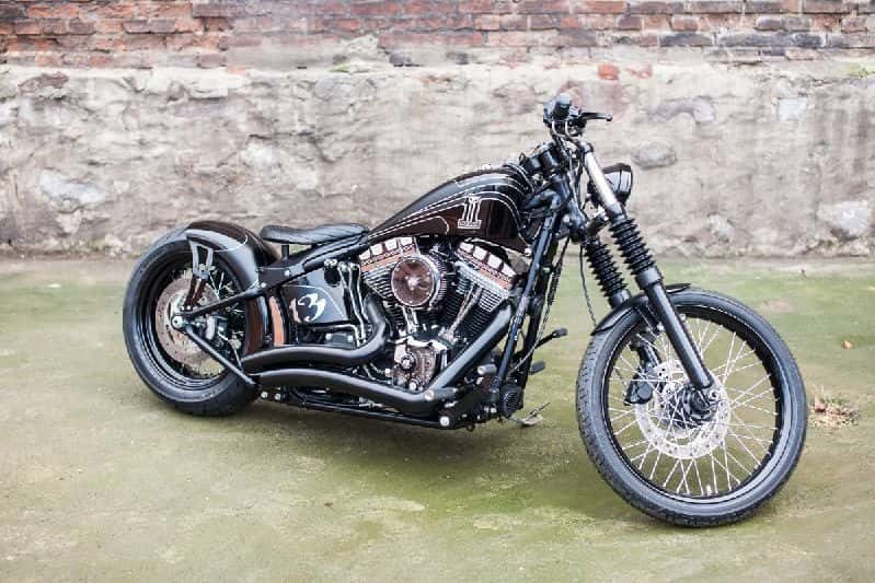 Harley Softail Blackline Custom 'Contrast' by Nine Hills Motorcycles