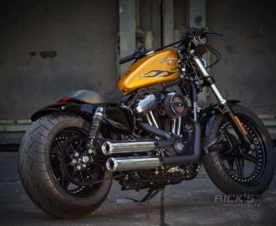 Harley Davidson Sportster 1200 Chopper Custom customized by Ricks motorcycles 4-min