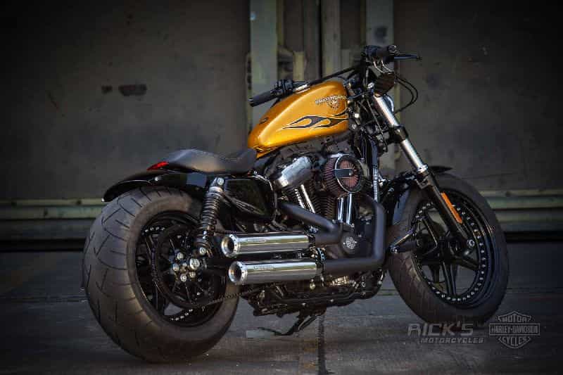 Harley Sportster 1200 Chopper Sprint Customized By Rick S