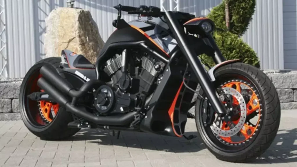 Harley Davidson V Rod 'McLaren GTR' by No Limit Custom