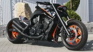 Harley Davidson V Rod 'McLaren GTR' by No Limit Custom