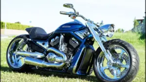 Harley Davidson V Rod Muscle Custom ‘Chrome’ by Fredy