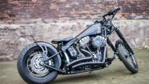 Harley Softail Blackline Custom ‘Contrast’ by Nine Hills Motorcycles