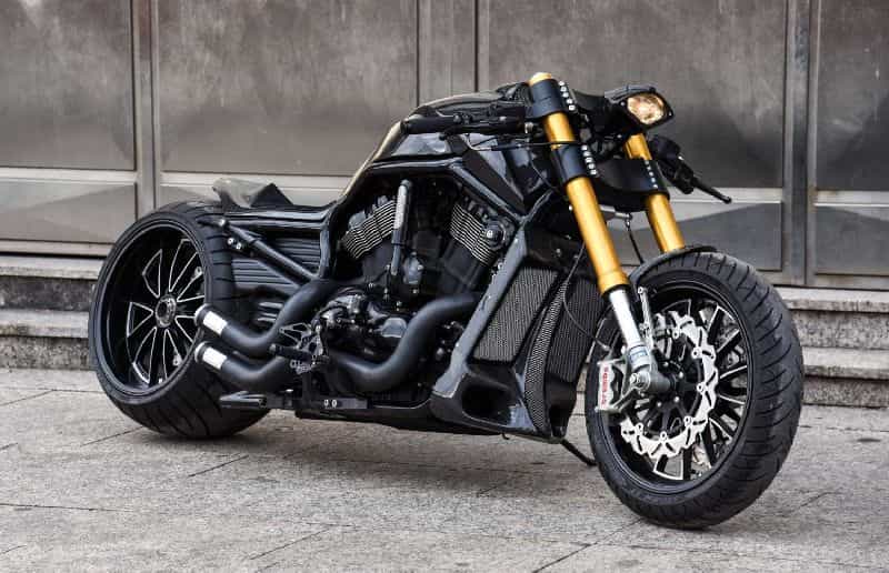 Harley Davidson Night Rod Special ‘Carbon’ by Fiber Bull