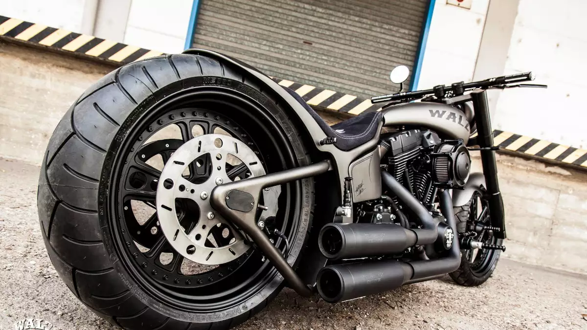 Adrenaline Chopper ‘Monza’ by Walz Hardcore Cycles