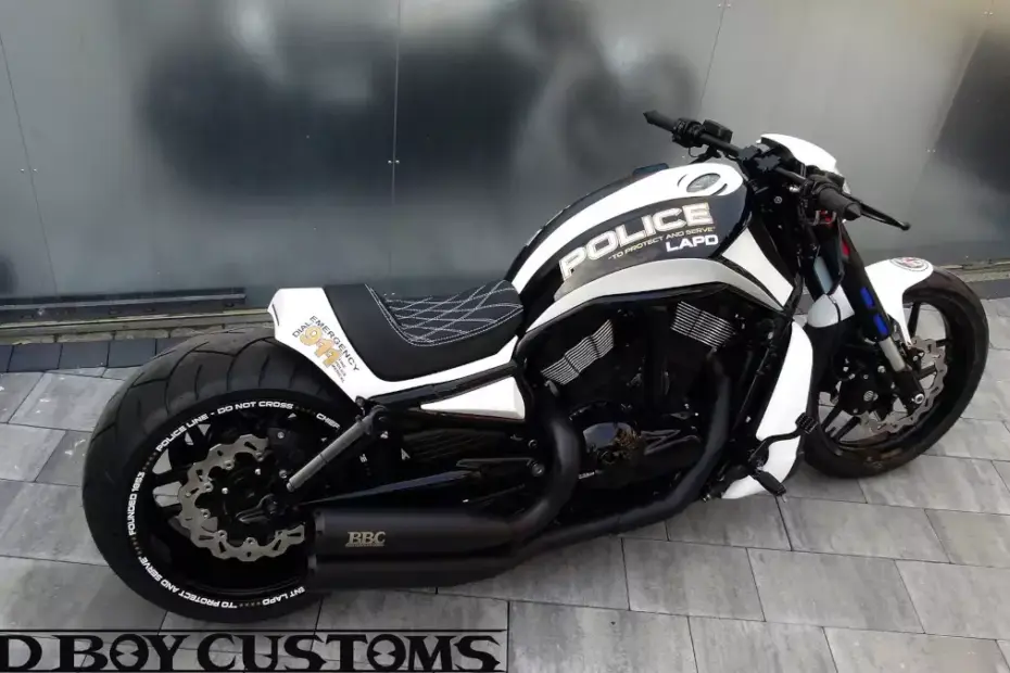 Harley Davidson V Rod Night Rod 'Police' by Bad Boy Customs