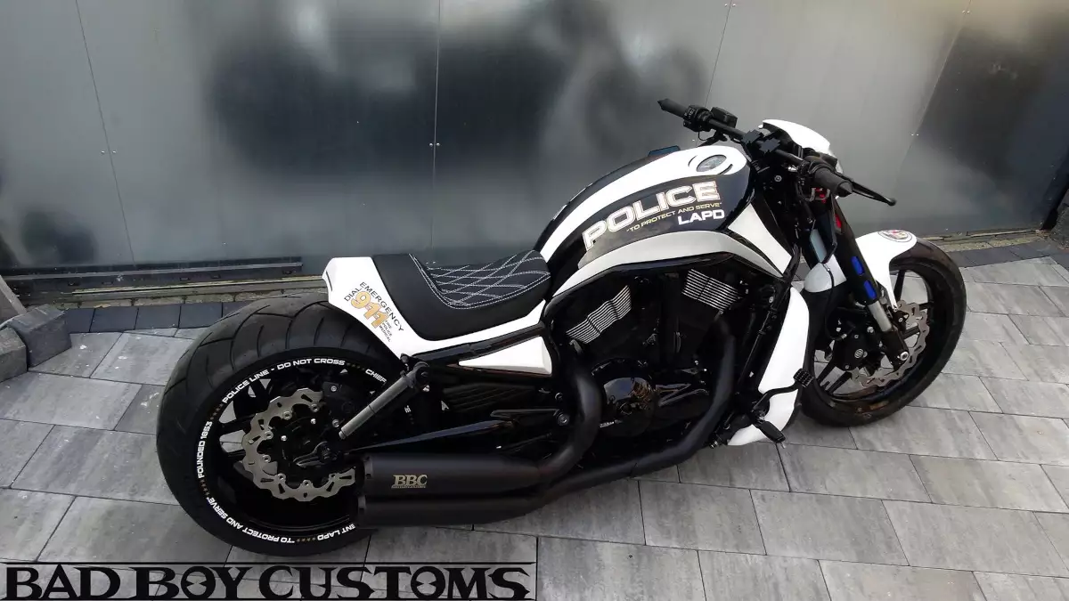 Harley Davidson V Rod Night Rod 'Police' by Bad Boy Customs