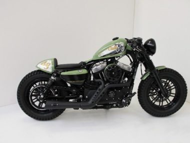 Harley Davidson Cafe Racer Sportster 48 by Cult-Werk 01