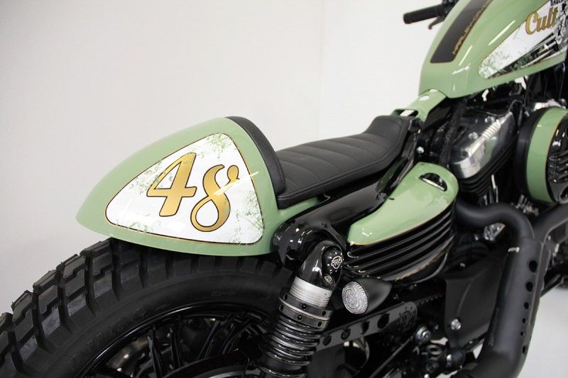Harley Davidson Cafe Racer Sportster 48 by Cult-Werk