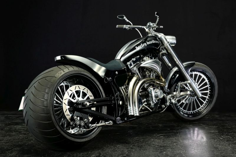 Harley Davidson Custom Softail “Izanagi” by Bad Land