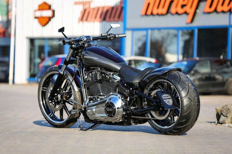 Harley Davidson Softail Custom Breakout Purple Greace by Thunderbikes