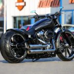 Harley Davidson Softail Custom Breakout Purple Greace by Thunderbikes
