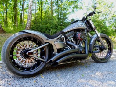 Harley-Davidson Softail Custom Graphite by BT Choppers 05