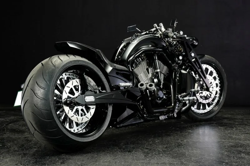Harley Davidson Custom V Rod 'Slaughter' by Bad Land