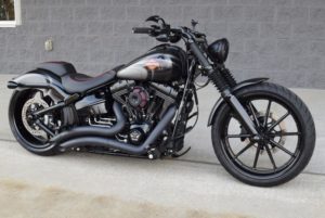 Harley Softail Bike Breakout black the bike exchange