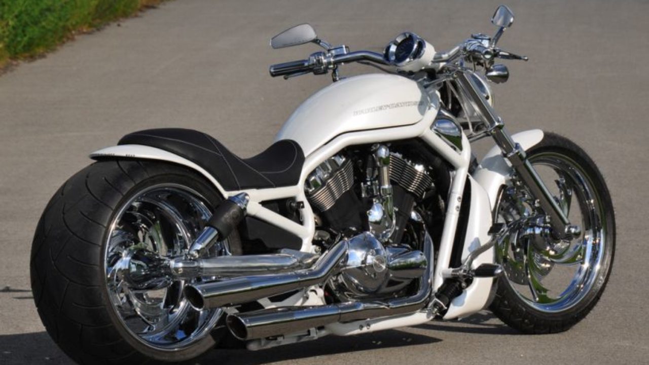 v rod custom exhaust