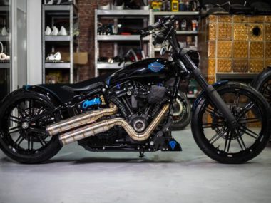 HD Softail dragstyle Chosen 1 by BT Choppers 06