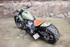 Harley Davidson Softail FXCW Rocker Air Force by Nine Hills